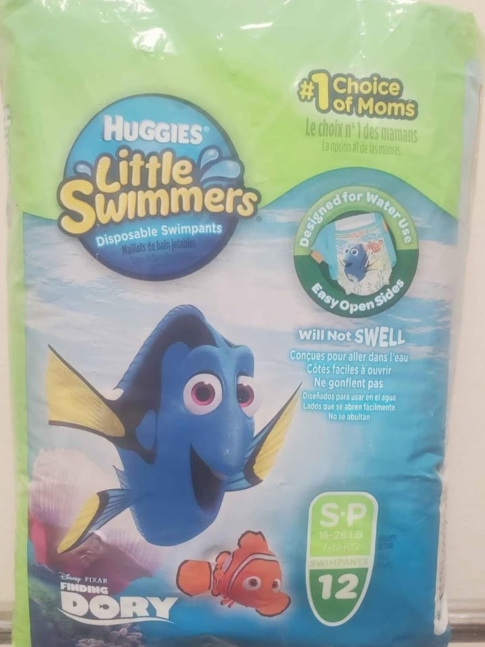 Huggies Little Swimmers Disposable Swimpants - Blue (Finding Dory)